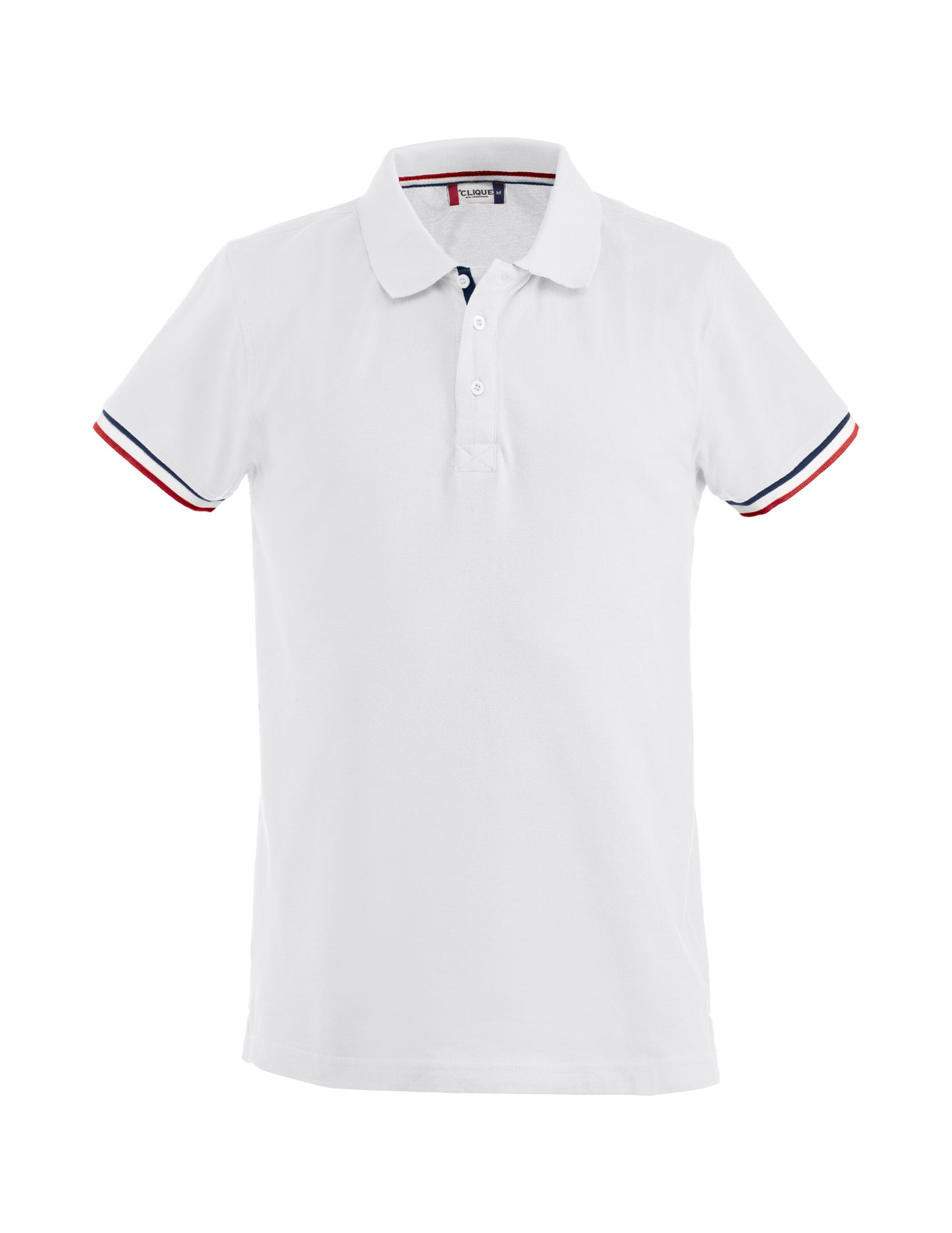 Clique Newton Men's Polo Shirt | Contrast Details | Ringspun Cotton Polo | 3 Colours | XS-3XL