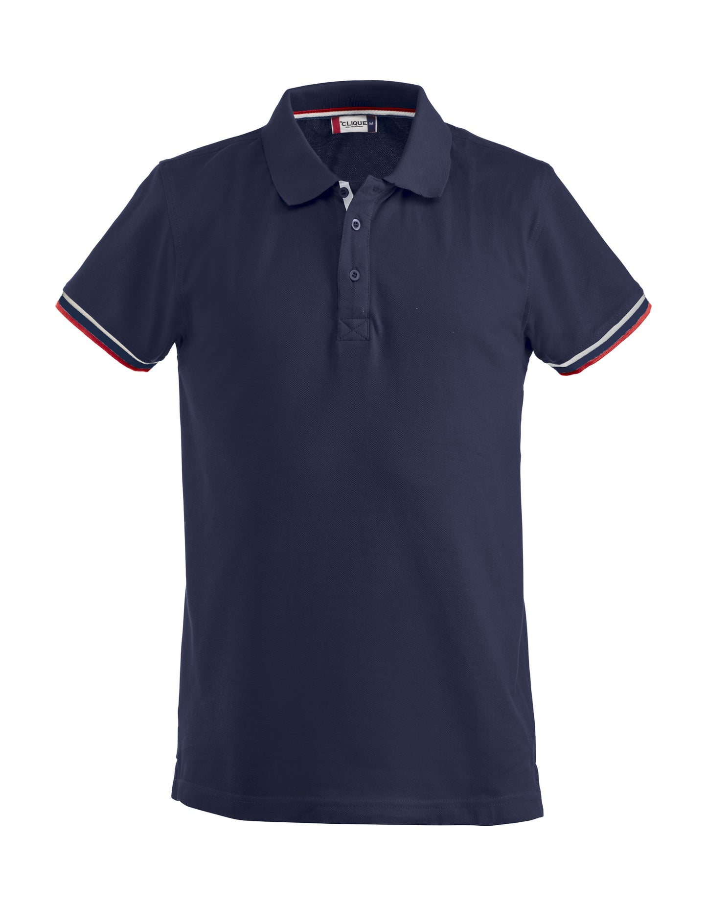 Clique Newton Men's Polo Shirt | Contrast Details | Ringspun Cotton Polo | 3 Colours | XS-3XL