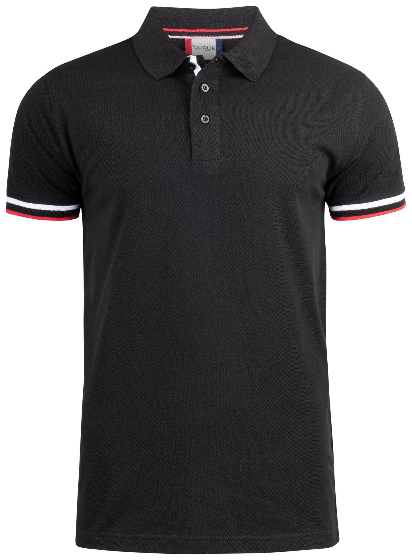 Clique Newton Men's Polo Shirt | Contrast Details | Ringspun Cotton Polo | 3 Colours | XS-3XL