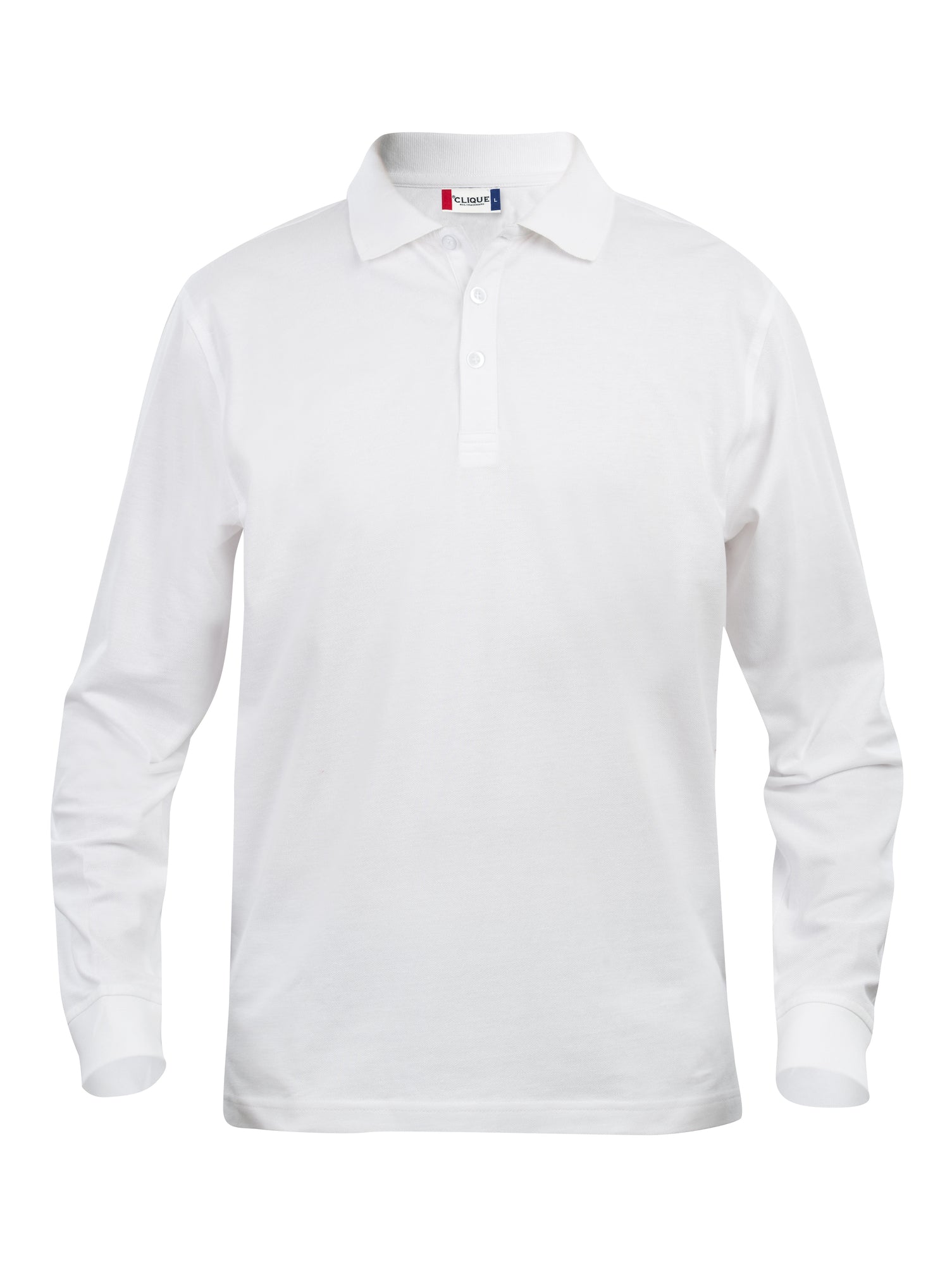 Clique Classic Lincoln Men's Polo Shirt | Long Sleeve Soft Cotton Polo | 11 Colours | XS-5XL - Polo Shirt - Logo Free Clothing