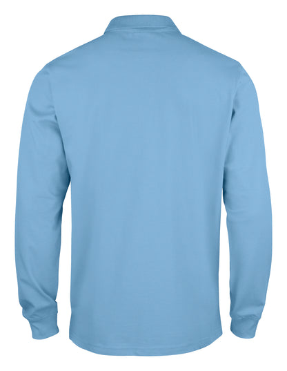 Clique Classic Lincoln Men's Polo Shirt | Long Sleeve Soft Cotton Polo | 11 Colours | XS-5XL