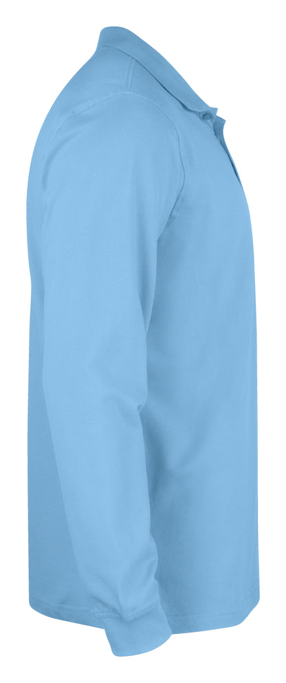 Clique Classic Lincoln Men's Polo Shirt | Long Sleeve Soft Cotton Polo | 11 Colours | XS-5XL