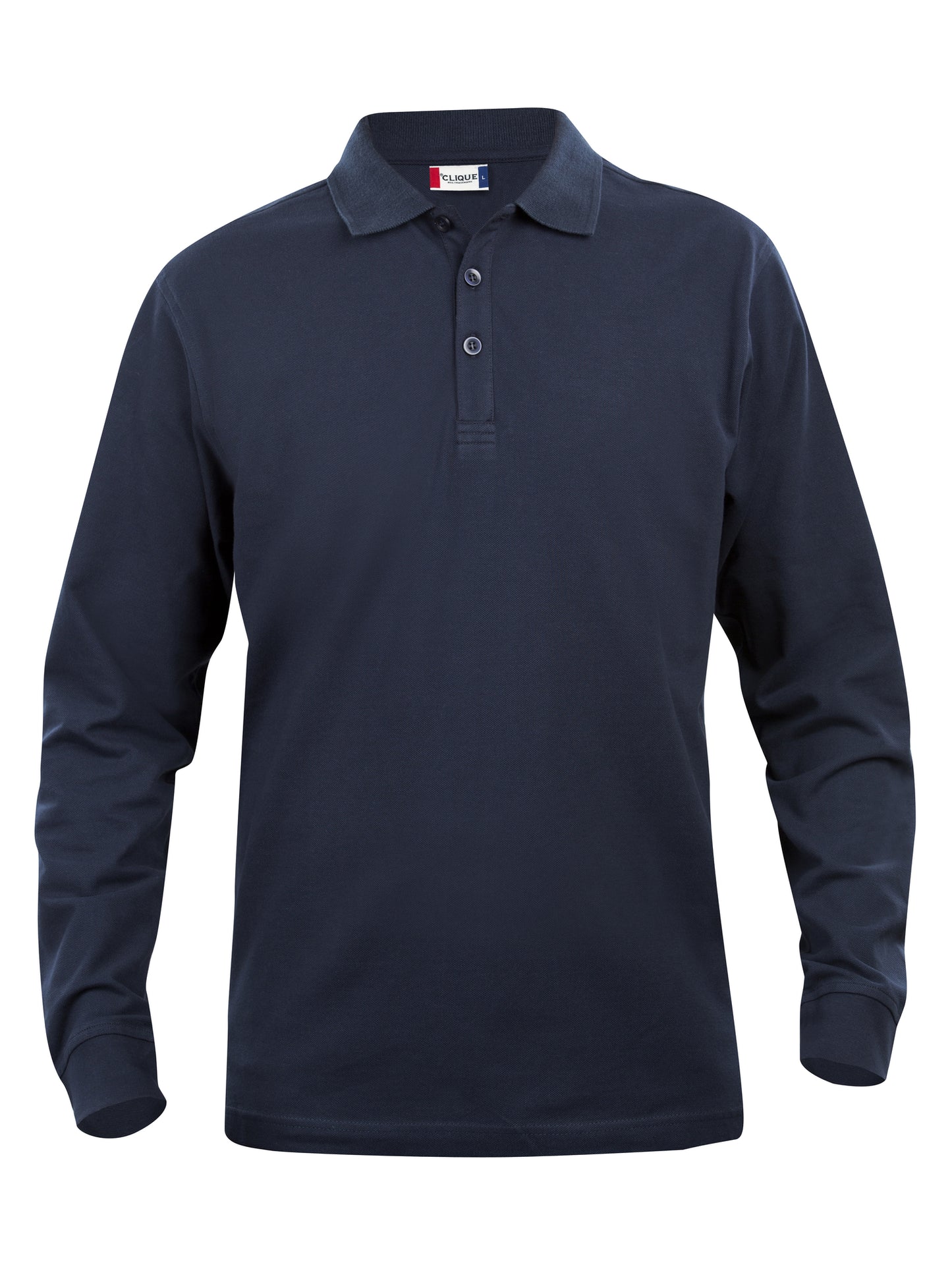 Clique Classic Lincoln Men's Polo Shirt | Long Sleeve Soft Cotton Polo | 11 Colours | XS-5XL