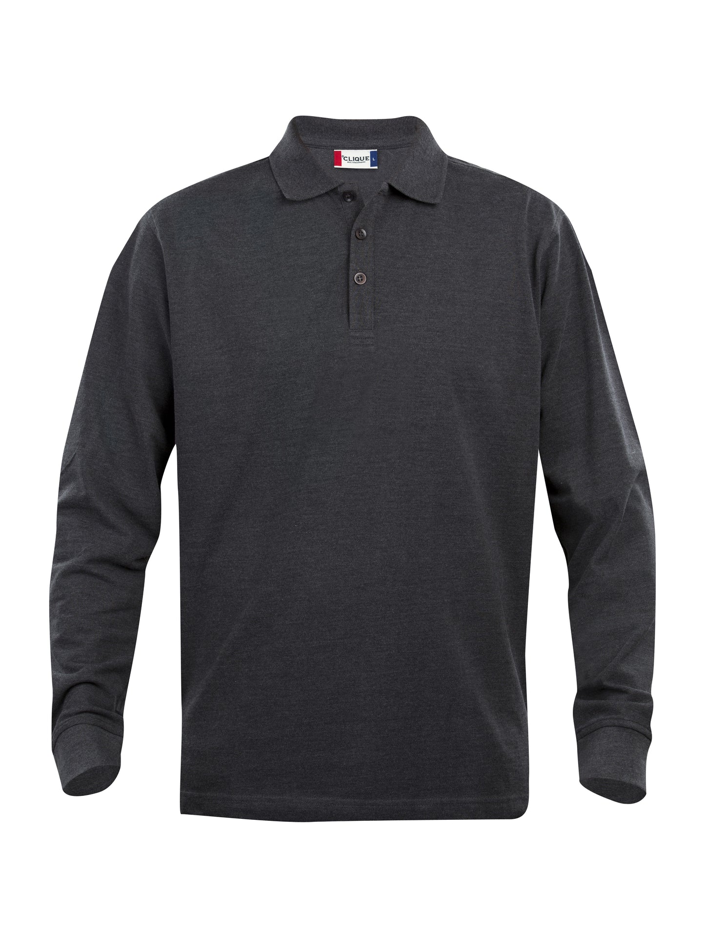 Clique Classic Lincoln Men's Polo Shirt | Long Sleeve Soft Cotton Polo | 11 Colours | XS-5XL