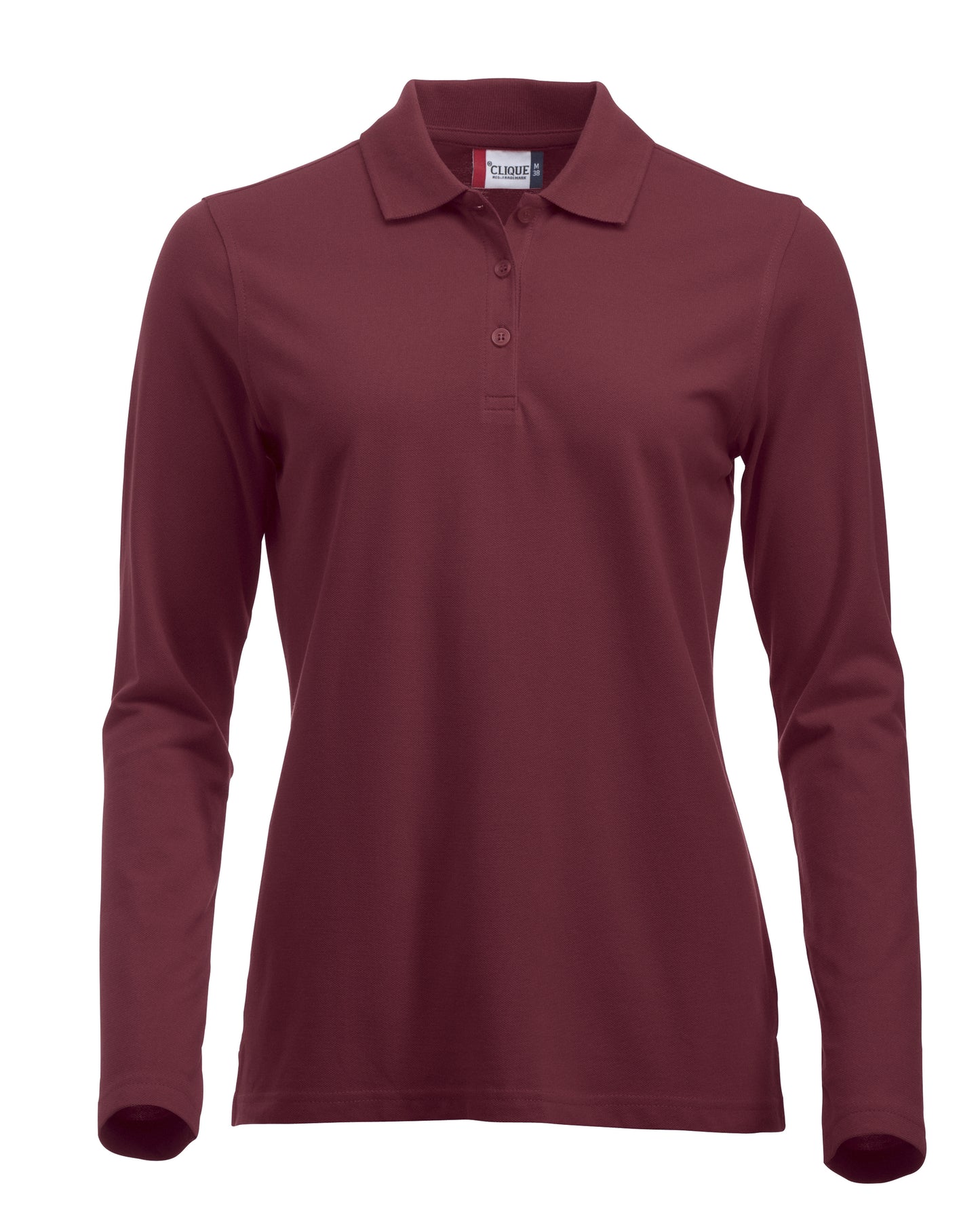 Clique Classic Marion Ladies Polo Shirt | Long Sleeve Soft Cotton Polo | 11 Colours | XS-2XL