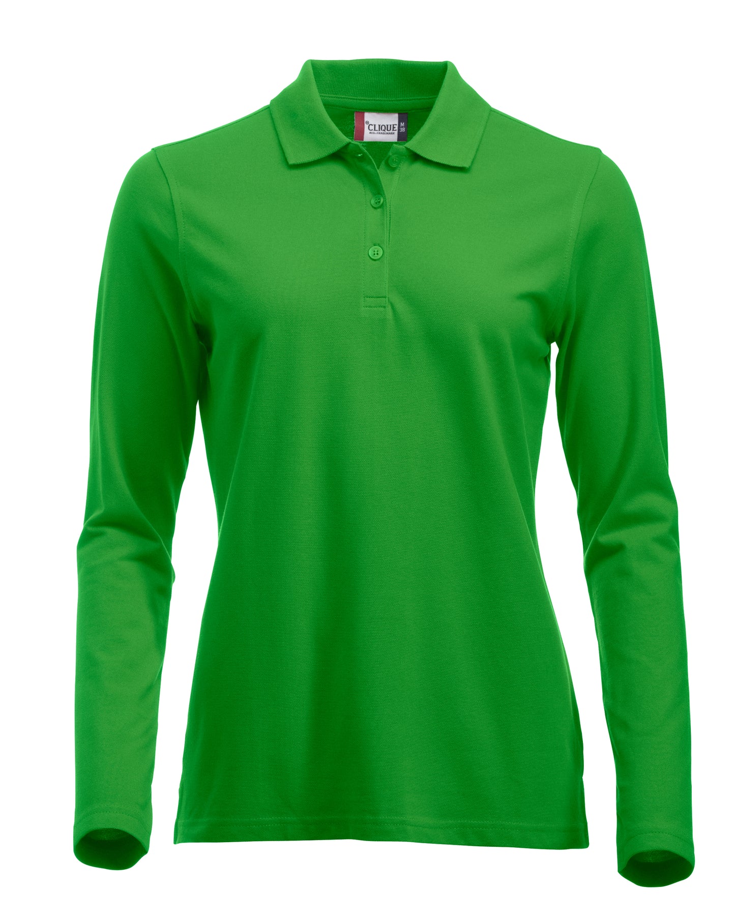 Clique Classic Marion Ladies Polo Shirt | Long Sleeve Soft Cotton Polo | 11 Colours | XS-2XL