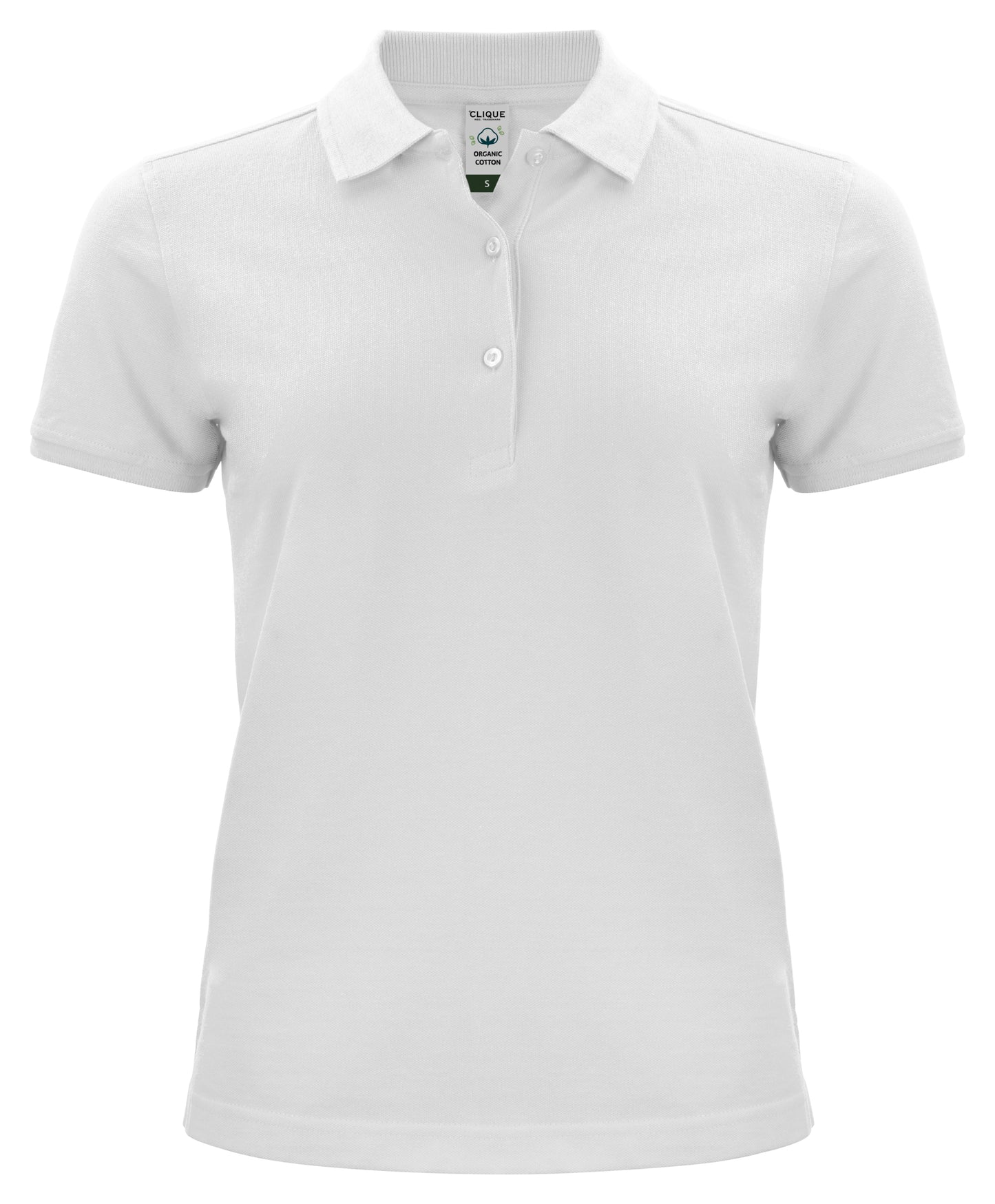 Clique Classic Organic Cotton Ladies Polo Shirt | Organic Fabric | 8 Colours | XS-2XL