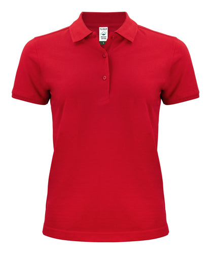 Clique Classic Organic Cotton Ladies Polo Shirt | Organic Fabric | 8 Colours | XS-2XL