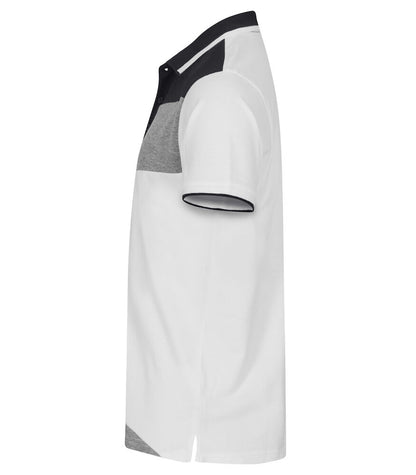 Clique Conrad Unisex Polo Shirt | Pique Cotton Polo | Colour Blocks | 2 Colours | XS-3XL