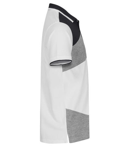 Clique Conrad Unisex Polo Shirt | Pique Cotton Polo | Colour Blocks | 2 Colours | XS-3XL