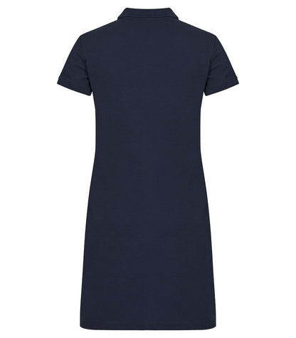 Clique Marietta Polo Dress | Ladies Polo Shirt Dress | 100% Cotton | Navy or Black | XS-2XL