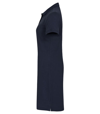 Clique Marietta Polo Dress | Ladies Polo Shirt Dress | 100% Cotton | Navy or Black | XS-2XL