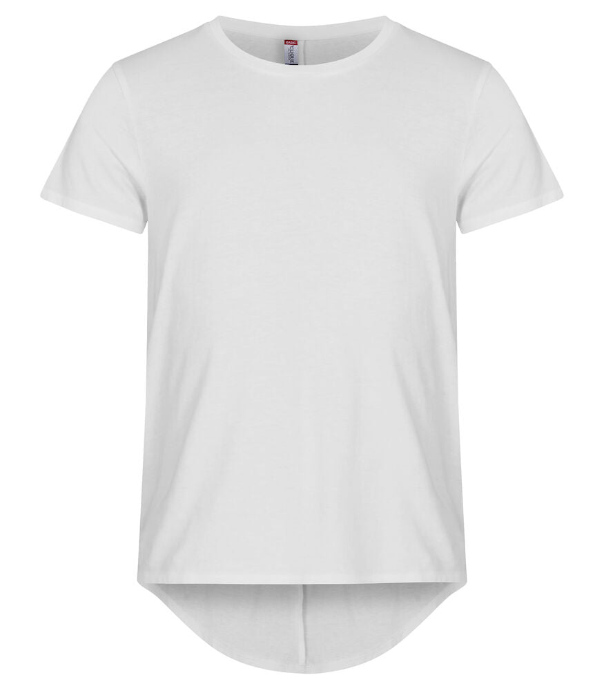 Clique Brooklyn T-Shirt | Mens Cotton Tee | Dropped Back Hem | 4 Colours | XS-3XL - Tee Shirt - Logo Free Clothing