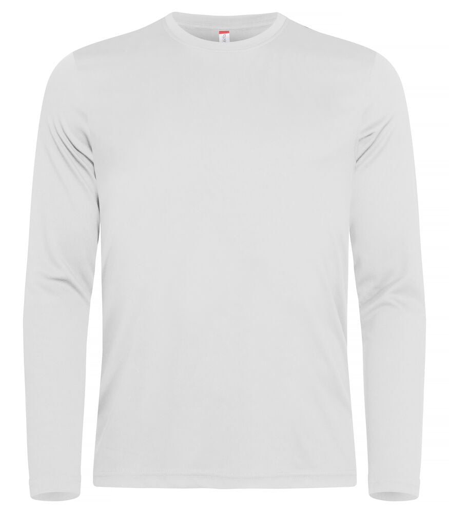 3 Pack | Mens Activewear Long Sleeve T-Shirt | Logo Free Clothing