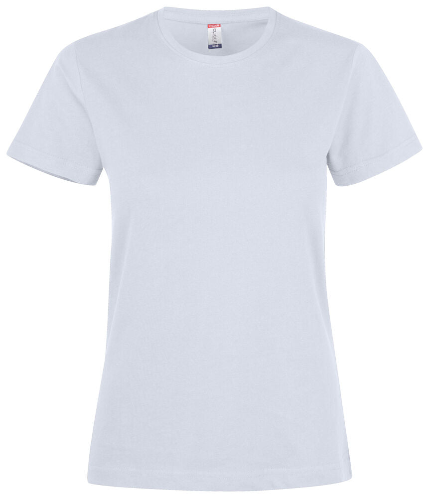 Clique Premium Fashion T-Shirt | Ladies Cotton Tee Shirt | Pre-Shrunk |  4 Colours | XS-2XL - Tee Shirt - Logo Free Clothing