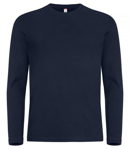 Clique Premium Fashion Long Sleeve T-Shirt | Mens Long Sleeve Top | 4 Colours | XS-4XL - Tee Shirt - Logo Free Clothing