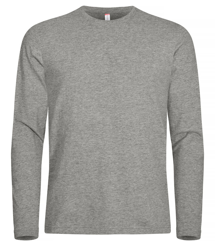 Clique Premium Fashion Long Sleeve T-Shirt | Mens Long Sleeve Top | 4 Colours | XS-4XL - Tee Shirt - Logo Free Clothing