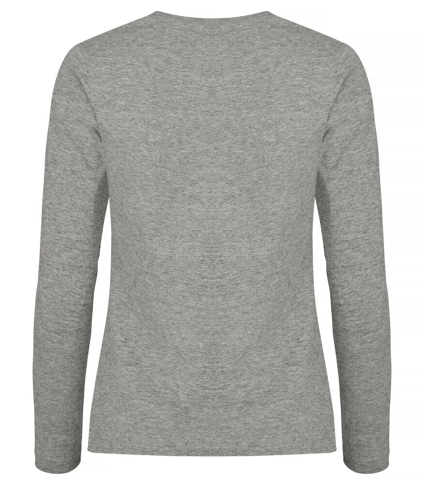 Clique Premium Fashion Long Sleeve T-Shirt | Ladies Long Sleeve Top | 4 Colours | XS-2XL - Tee Shirt - Logo Free Clothing