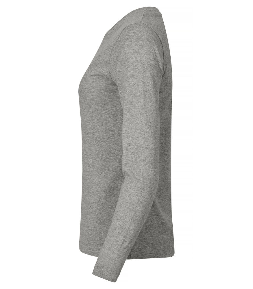 Clique Premium Fashion Long Sleeve T-Shirt | Ladies Long Sleeve Top | 4 Colours | XS-2XL - Tee Shirt - Logo Free Clothing