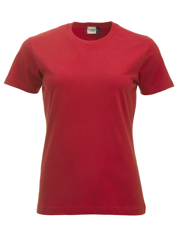 Clique Classic Ladies T-Shirt | Ringspun Cotton | Pre-Shrunk | 16 Colours | XS-2XL - Tee Shirt - Logo Free Clothing