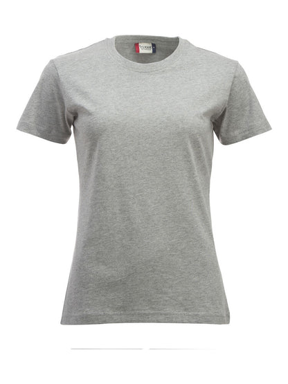 Clique Classic Ladies T-Shirt | Ringspun Cotton | Pre-Shrunk | 16 Colours | XS-2XL - Tee Shirt - Logo Free Clothing