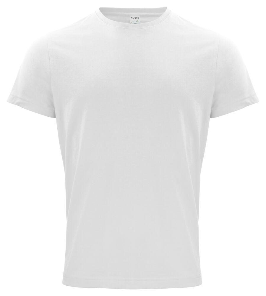 Clique Classic Organic Cotton Mens T-Shirt | Pre-Shrunk | Super Soft | 12 Colours | XS-3XL - Tee Shirt - Logo Free Clothing