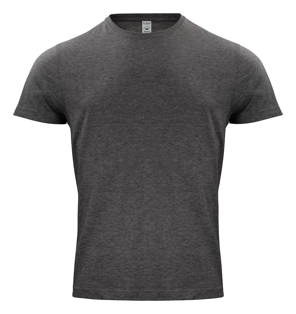 Clique Classic Organic Cotton Mens T-Shirt | Pre-Shrunk | Super Soft | 12 Colours | XS-3XL - Tee Shirt - Logo Free Clothing