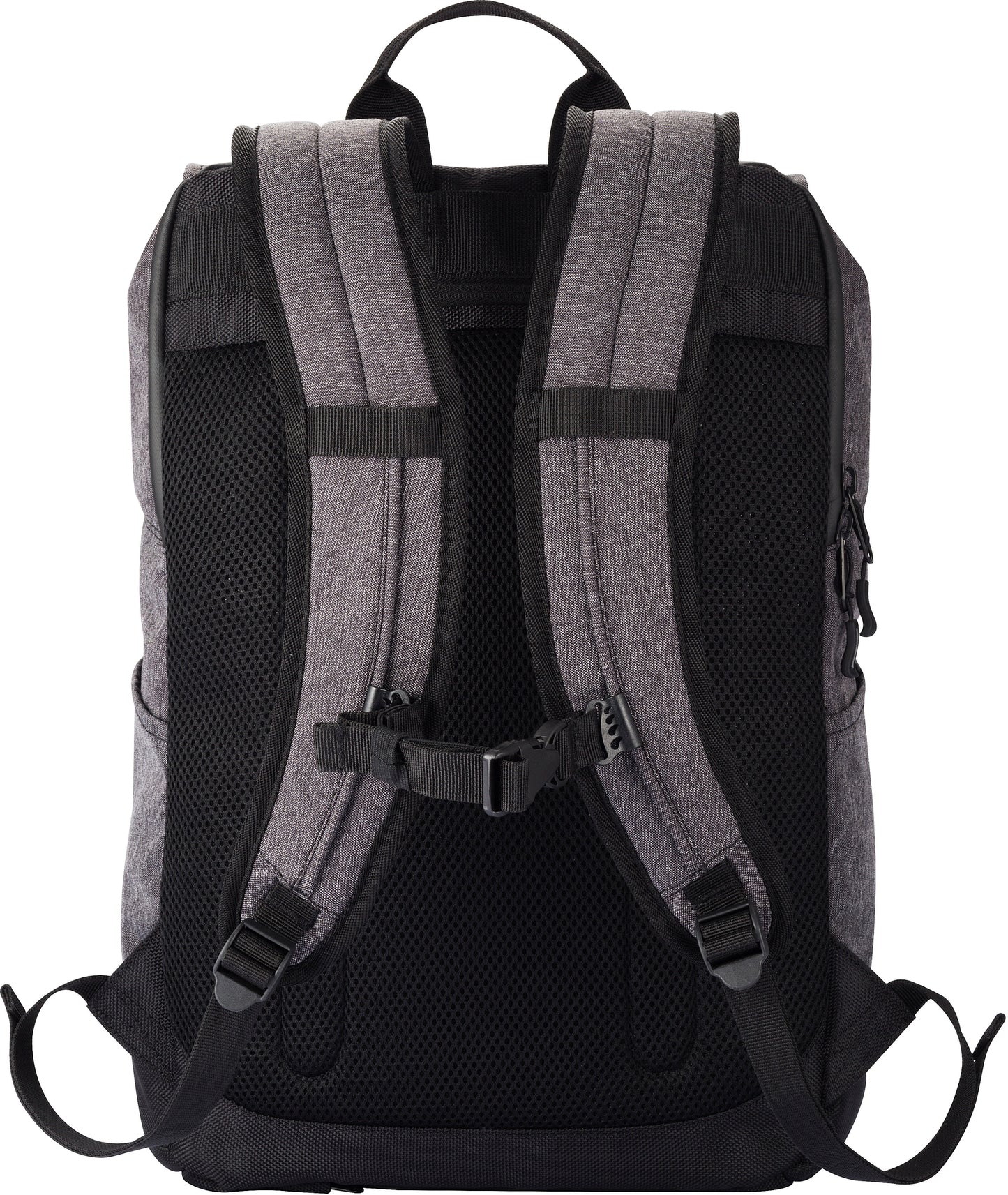 Clique Roll Top Backpack | Laptop Storage To 15" | 18 Litre Rucksack | Hidden Pocket | Melange Material