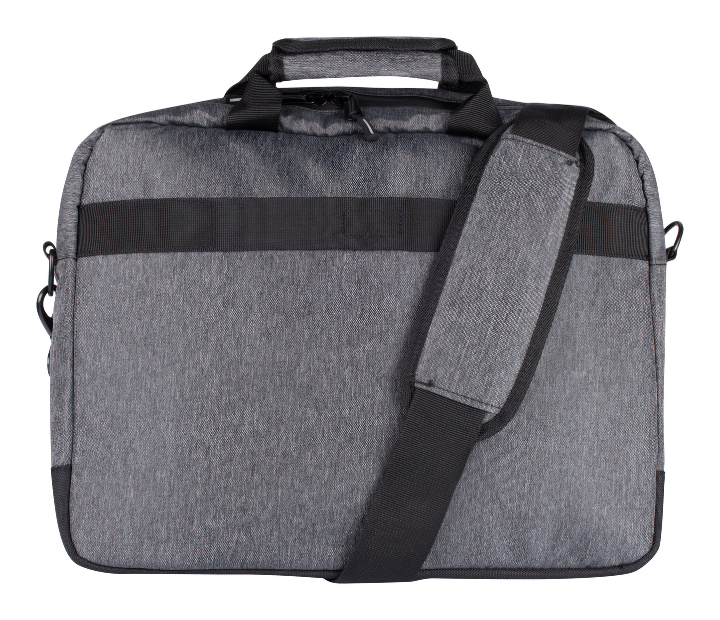 Clique Laptop Bag | Messenger Bag | For Laptops Up To 15" | Shoulder Strap | Carry Handle | Melange Grey
