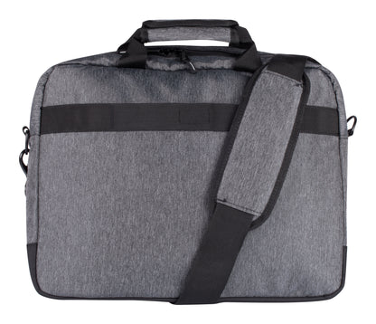 Clique Laptop Bag | Messenger Bag | For Laptops Up To 15" | Shoulder Strap | Carry Handle | Melange Grey
