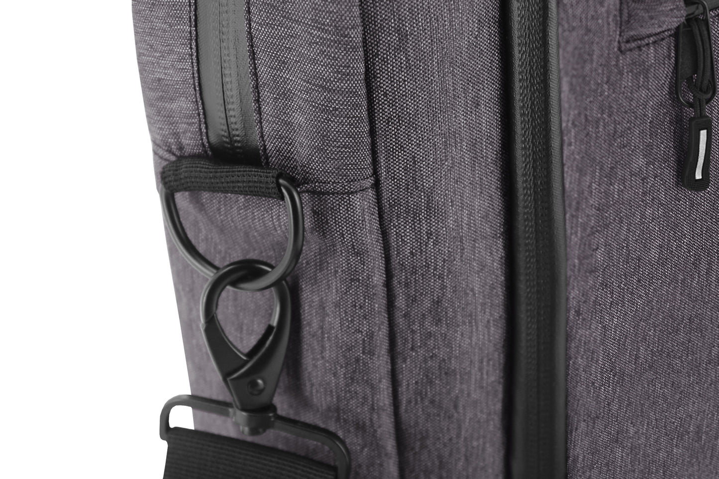Clique Laptop Bag | Messenger Bag | For Laptops Up To 15" | Shoulder Strap | Carry Handle | Melange Grey