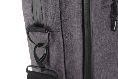 Clique Laptop Bag | Messenger Bag | For Laptops Up To 15" | Shoulder Strap | Carry Handle | Melange Grey