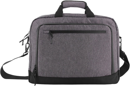 Clique Laptop Bag | Messenger Bag | For Laptops Up To 15" | Shoulder Strap | Carry Handle | Melange Grey