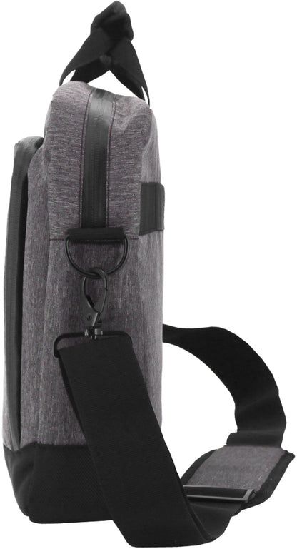 Clique Laptop Bag | Messenger Bag | For Laptops Up To 15" | Shoulder Strap | Carry Handle | Melange Grey