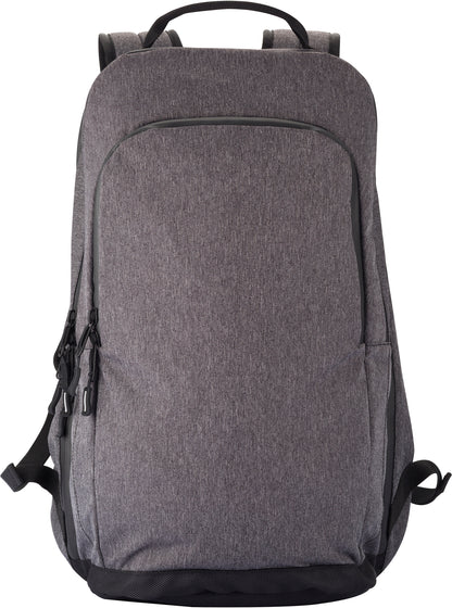 Clique City Backpack | 25 Litre Rucksack | Laptop Compartment | Hidden Pocket | Melange Grey | Carry Handle