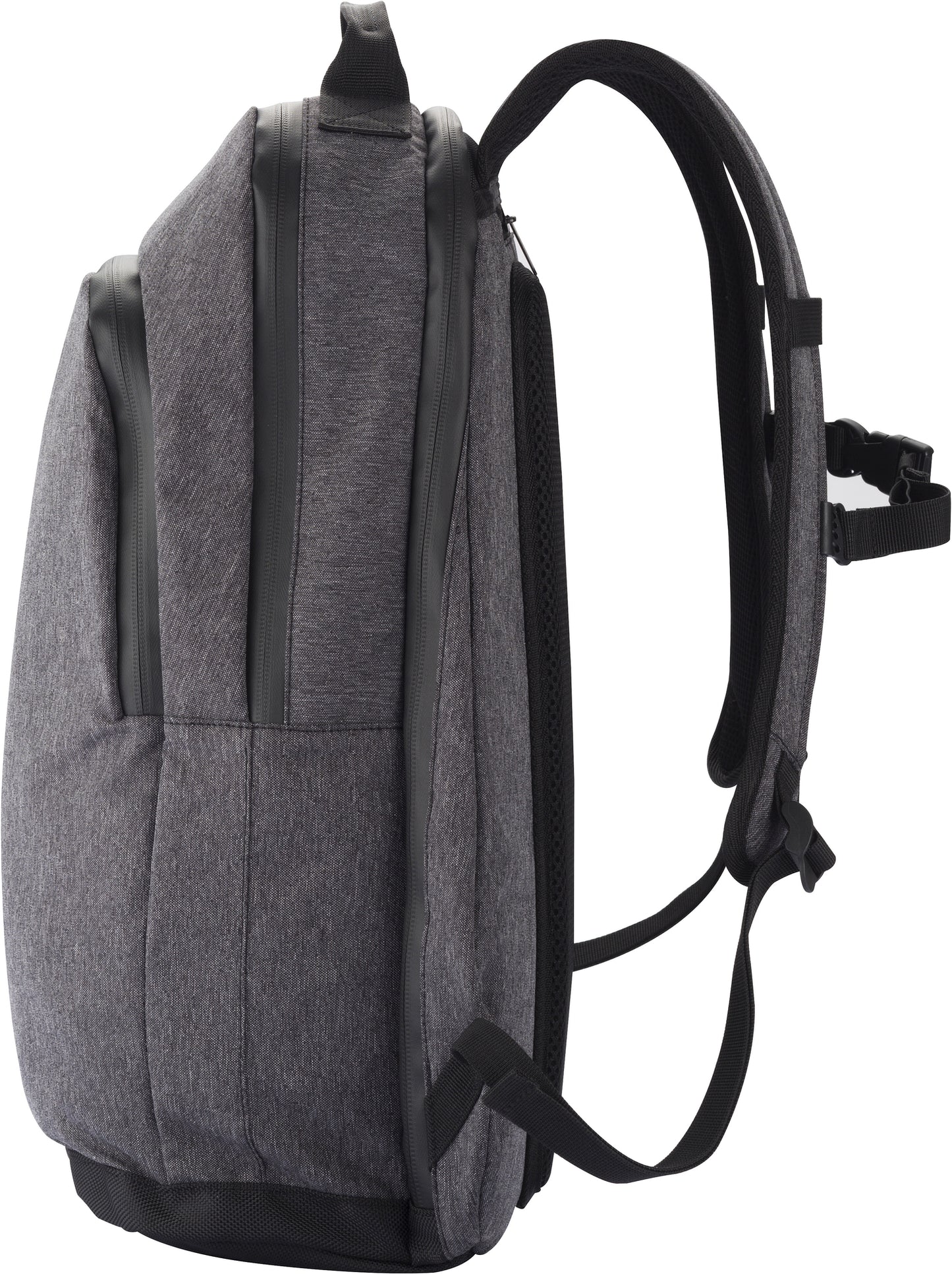 Clique City Backpack | 25 Litre Rucksack | Laptop Compartment | Hidden Pocket | Melange Grey | Carry Handle
