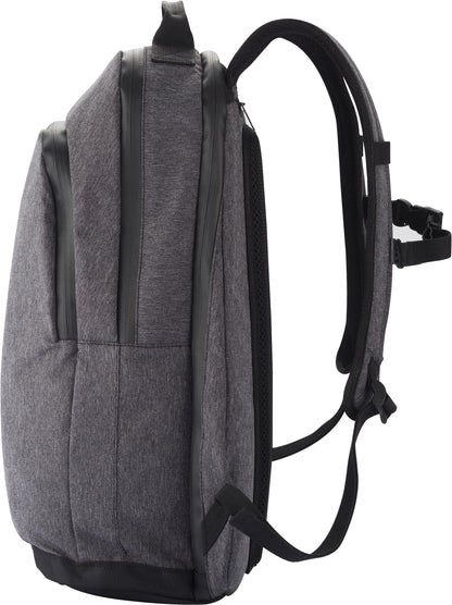 Clique City Backpack | 25 Litre Rucksack | Laptop Compartment | Hidden Pocket | Melange Grey | Carry Handle