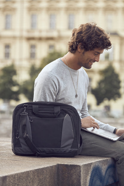 Clique 2.0 Computer Bag | Shoulder Carry | Laptop Bag | 14 Litre Messenger Bag | Padded Strap | Padded Handles