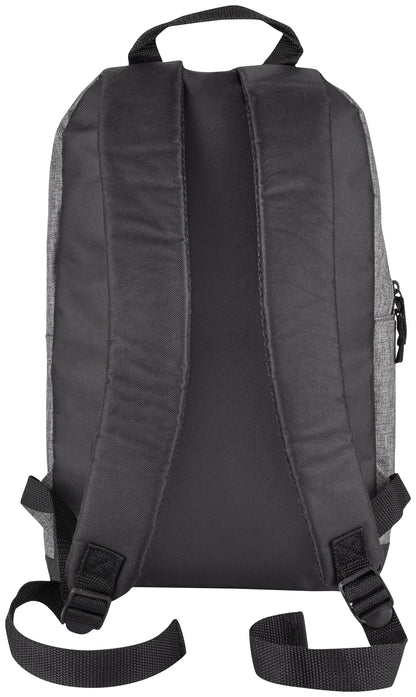 Clique Daypack | 12 Litre Rucksack | Zipped Main Compartment | Outer Pocket | Carry Handle | Melange Grey