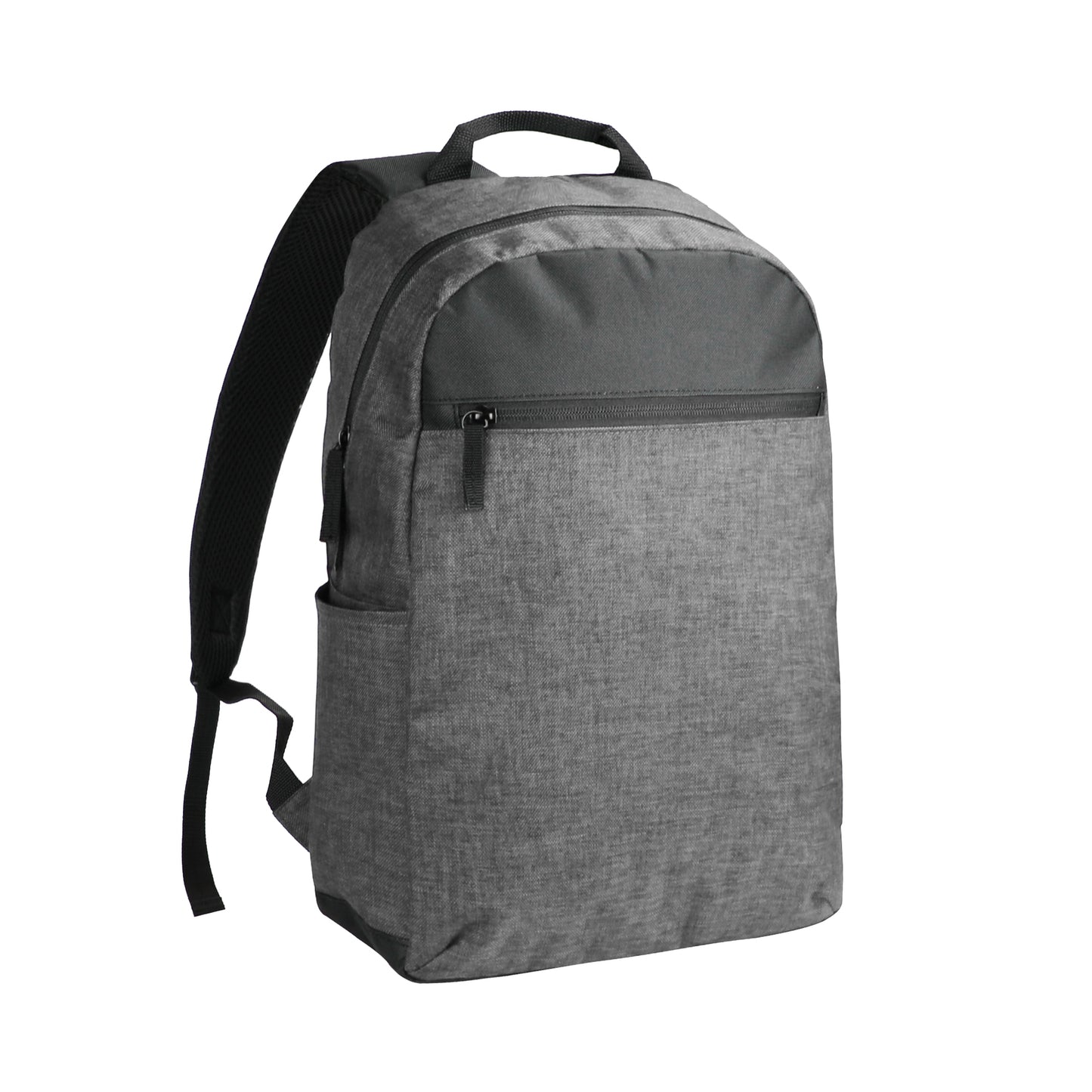 Clique Daypack | 12 Litre Rucksack | Zipped Main Compartment | Outer Pocket | Carry Handle | Melange Grey