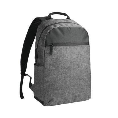 Clique Daypack | 12 Litre Rucksack | Zipped Main Compartment | Outer Pocket | Carry Handle | Melange Grey