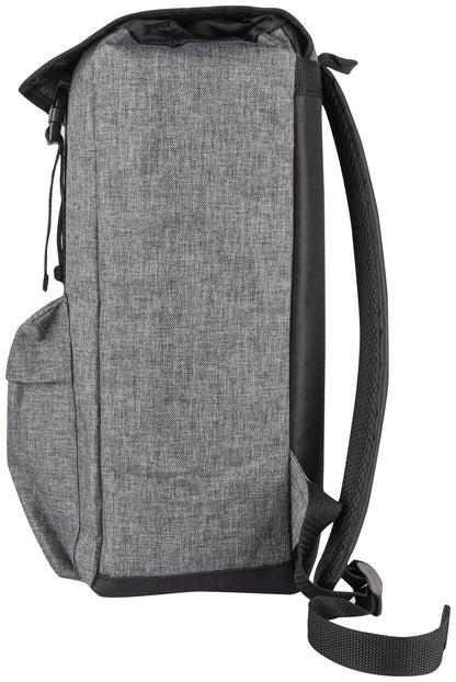Clique City Backpack | 20 Litre Rucksack | Compression Straps | Carry Handle | Melange Grey