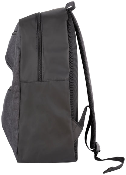 Clique Prestige Backpack | Multi-Pocket 18 Litre Rucksack | Zipped Pockets | Carry Handle | Melange Grey