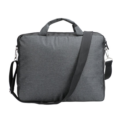 Clique Prestige Briefcase | Messenger Bag | 8 Litre Capacity | Shoulder Strap | Carry Handles | Melange Grey