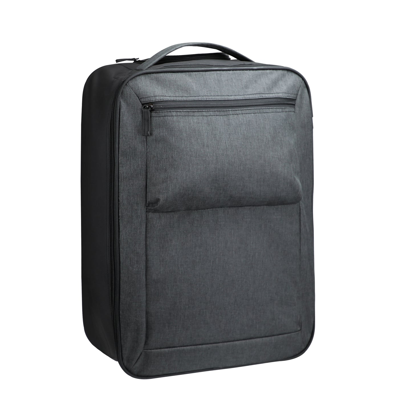 Clique Prestige Trolley Bag | 32 Litre Carry-On Hand Luggage | IATA Compliant | Melange Grey