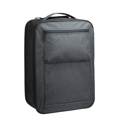 Clique Prestige Trolley Bag | 32 Litre Carry-On Hand Luggage | IATA Compliant | Melange Grey