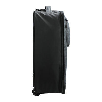 Clique Prestige Trolley Bag | 32 Litre Carry-On Hand Luggage | IATA Compliant | Melange Grey