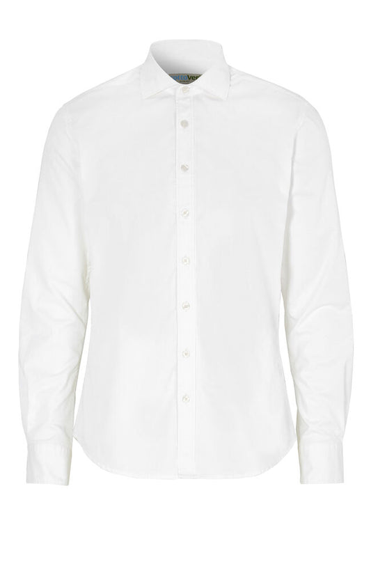 Cottover Twill Shirt | Mens Slim Fit | GOTS | Organic Cotton | Fairtrade | 4 Colours | XS-3XL - Shirt - Logo Free Clothing