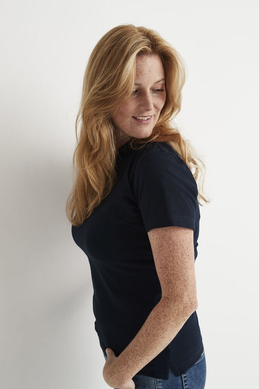 Cottover Organic Cotton Stretch Ladies Polo Shirt | Elastane | GOTS | Fairtrade | 3 Colours | XS-2XL - Polo Shirt - Logo Free Clothing