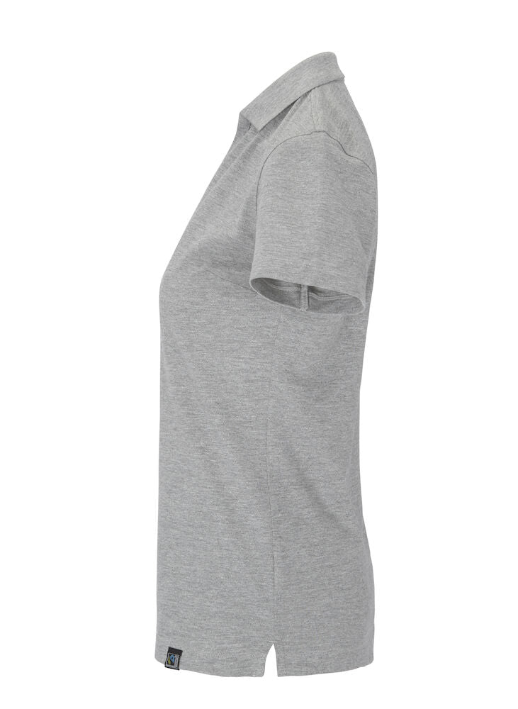 Cottover Organic Cotton Stretch Ladies Polo Shirt | Elastane | GOTS | Fairtrade | 3 Colours | XS-2XL - Polo Shirt - Logo Free Clothing